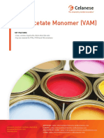 Vinyl Acetate Monomer VAM Brochure
