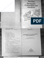 Anna Freud - Introduccion Al Psicoanalisis para Educadores PDF