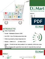 E-Commerce & Retail Management: Project by