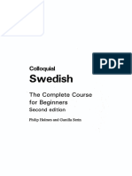 Jennie Ahlgren, Philip Holmes, Gunilla Serin - Colloquial Swedish (Colloquial Series)-Routledge (2008)