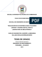 Tesis de Grado: Previa La Obtención Del Título de