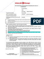 SURAT PERNYATAAN PERJALANAN DALAM RANGKA PENGENDALIAN COVID - 19 LG - Bahasa