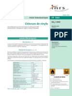 2007 - Fiche Toxicologique Chlorure de Vinyle