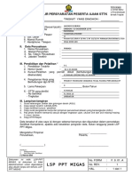 Form Pendaftaran Migas 19 Januari 2019