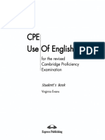 CPE Use of English 1 by Virginia Evans Student's Book