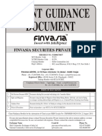 Client Guidance Document: Finvasia Securities Private Limited