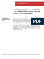 Ensino de Língua Portuguesa e Metodologias Ativas - o Desenvolvimento de Um Projeto de Extensão Via Tecnologias Digitais - GUERRA JUNIOR, 2021