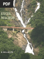 Download Excel Macro Basics by Bhaarath Rajagopal SN52223491 doc pdf