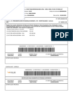 Comprovante de consumo de serviços de telecomunicações