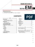 Engine Mechanical: Modification Notice