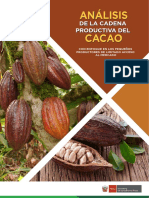 Cadena Productiva de Cacao Peru 2018