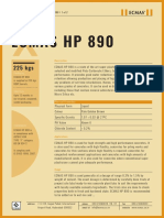 ECMAS HP 890 Concrete Admixture TDS