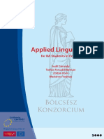 Applied Linguistics I. _ for BA Students in English-Bölcsész Konzorcium (2006)