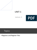 2-1-Registers and Register Files - Interconnection of components-04-Aug-2021Material - I - 04-Aug-2021 - Registersand