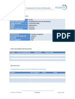 PE-CHN-MUS-PM06 - V1 - Tratamiento de Lista de Materiales para Equipo y para Materiales