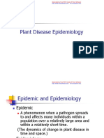 Plant Disease Epidemiology