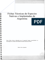 Fichas Tecnicas de Especies Nativas e Implantadas de Argentina