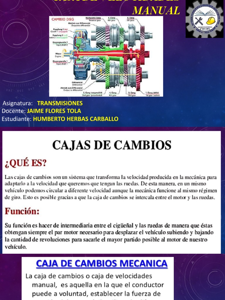 Presentacion de Transmisiones PDF