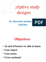Descriptive Study Design