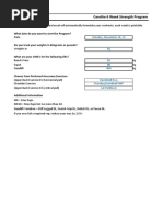 Candito 6 Week Program