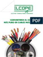 Cables eléctricos de cobre puro fabricados en Perú