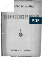 Os Exercicios Da Missao Santo Afonso Maria de Ligorio