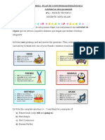 A Modo de Cierre de Esta Primera Etapa, Hoy Realizaremos Una Actividad de