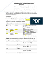 Sucesiones Cuadraticas. Tercer Año