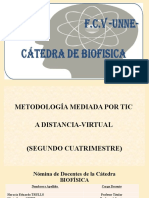 Método de Cursado - BIOFÍSICA 2021