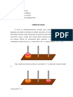 Torre de Hanói: resolução matemática do quebra-cabeça clássico