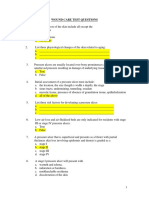 Wound Care Test Questions