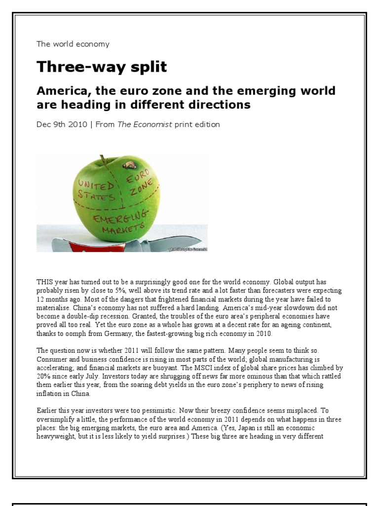 3 Way Split Article | PDF | Inflation | Deficit Spending