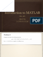 Introducción A Matlab Parte 1