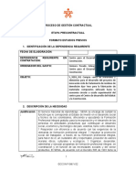Formato Estudios Previos F - CDHC 2021 Materiales Yeso 14-05-2021
