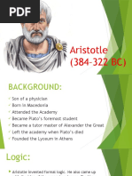 Aristotle (384-322 BC)