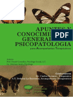 Apuntes y conocimientos generales de psicopatología