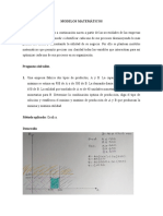 MODELOS MATEMÁTICOS