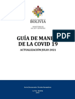Guía COVID-19 Bolivia 2021