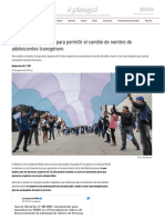 CDMX Publica Decreto Para Permitir El Cambio de Nombre de Adolescentes Transgénero _ Aristegui Noticias