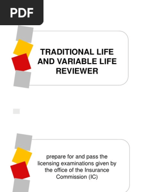 Traditional Life and Variable Life Reviewer