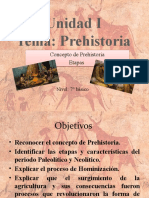 PREHISTORIA 7° - Paleolitico - Neolitico - Edad de Los Metales