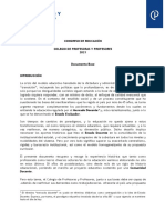 Documento Base Congreso Educacion