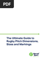 Rugby Field Dimensions and Layout | PDF