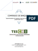 Banquetes: compendio de unidades