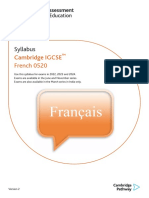 French Syllabus