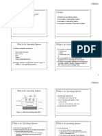 Outline: Modern Operating Systems