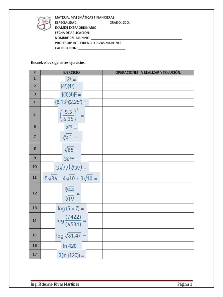 Extraordinario Matemáticas Financieras | PDF | Finanzas y dinero