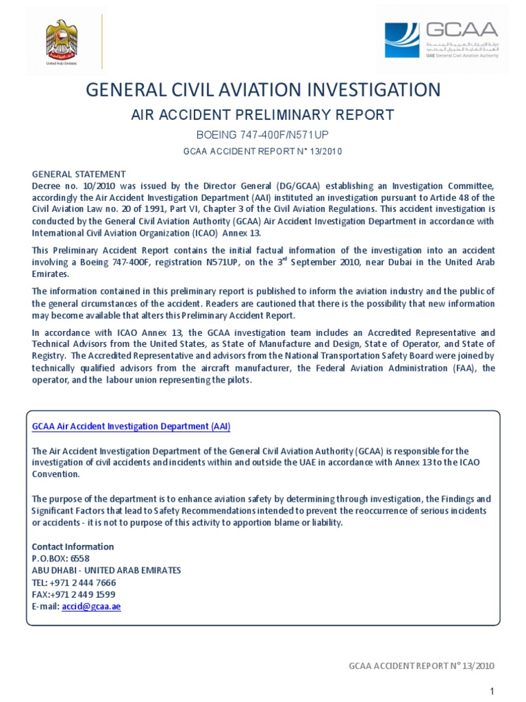 Investigation report sample doc image