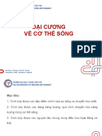 Bài 1 Đại cương về cơ thể sống