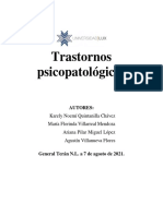 Trastornos Psicopatologicos